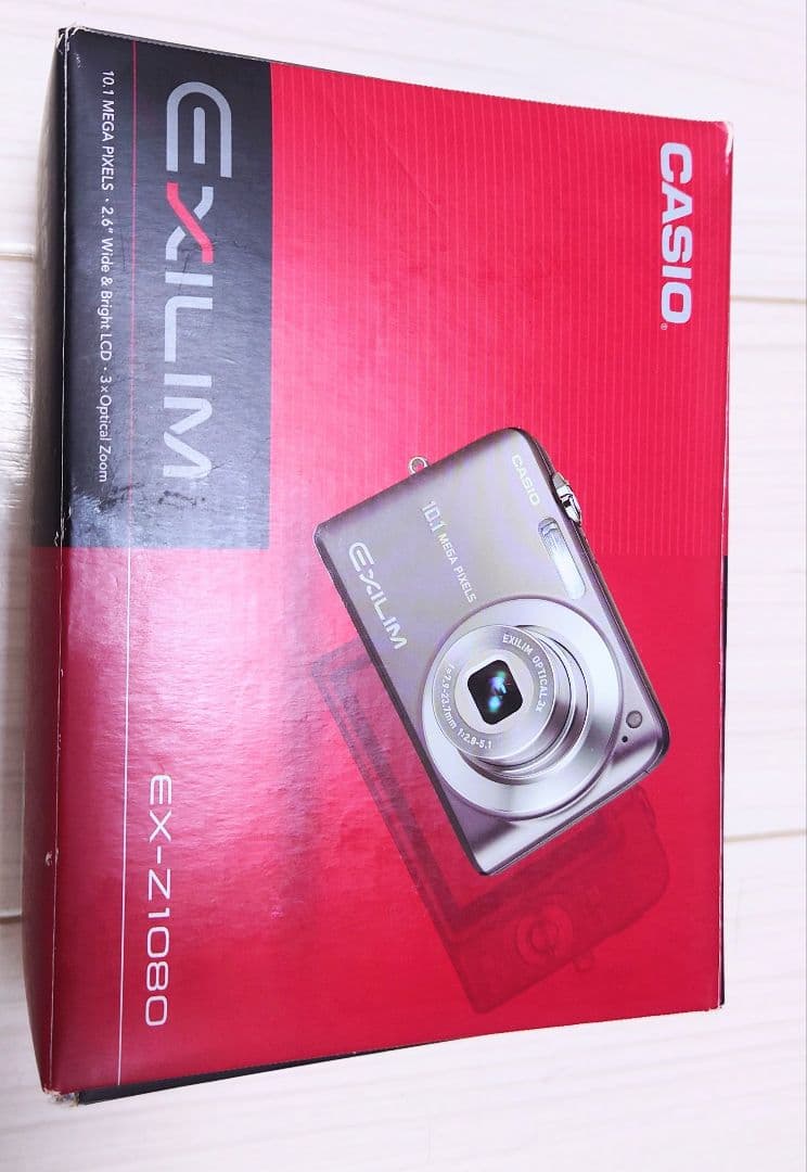 【SDカード付美品】CASIO デジカメEXILIM EX-Z1080