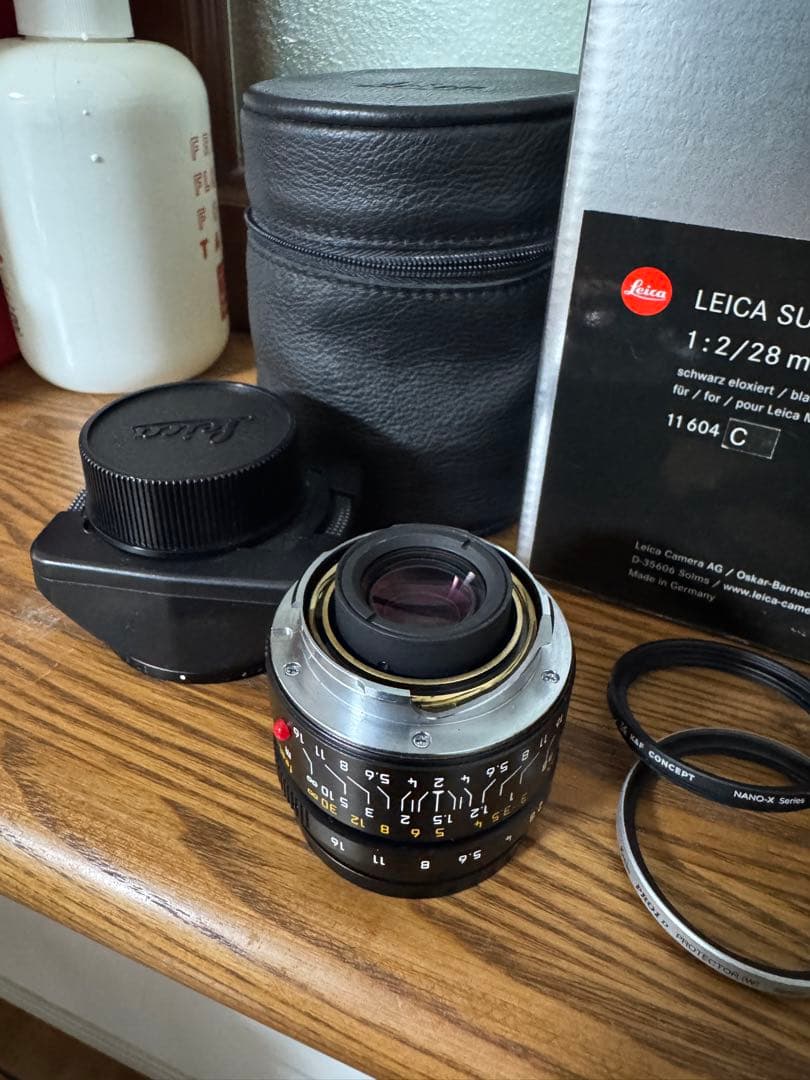 美品Leica ライカズミクロン M28mm F2.0 ASPH. 11604C