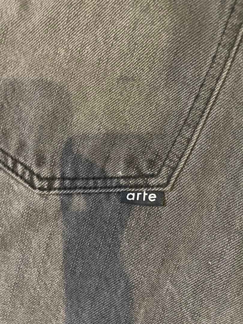 arte antwerp FADE black デニムパンツ３２サイズ裾上げ品