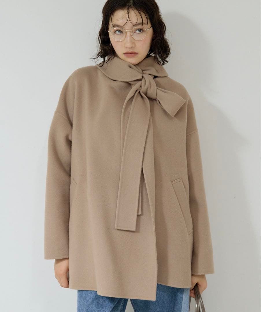 【GALLARDAGALANTE】リバーショールコート