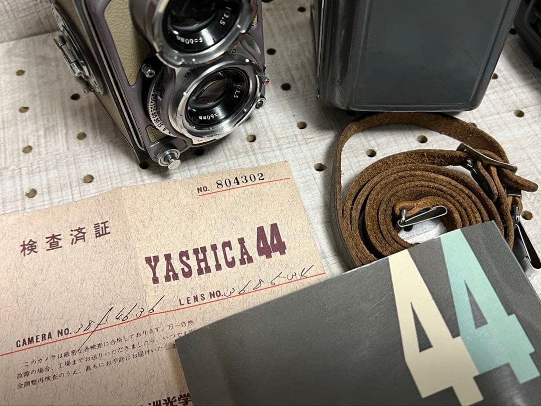 yashica-44 / Yashikor 1:3.5 f=60mm カメラ