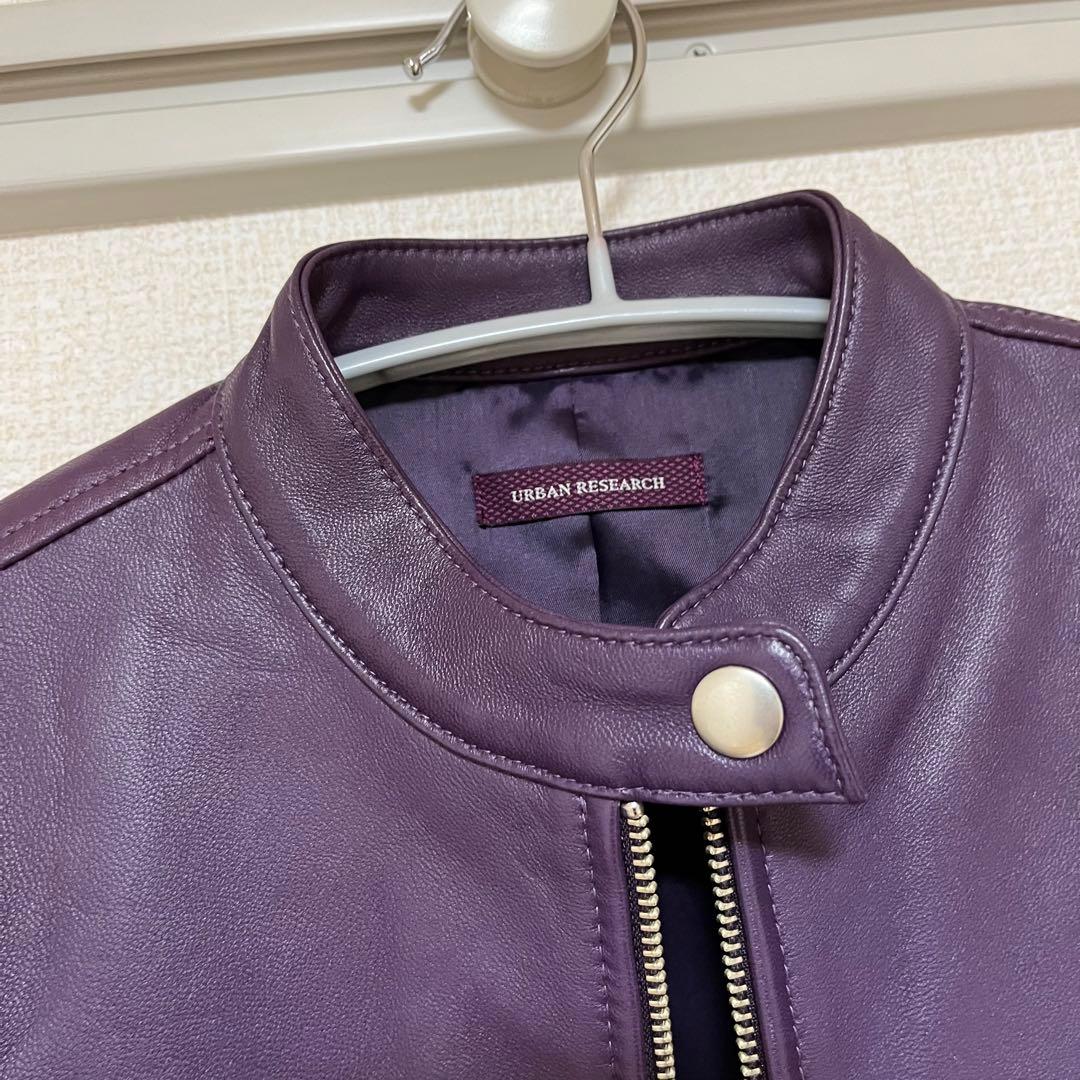 [新品] ♡ URBAN RESEARCH ♡ レザーライダースジャケット