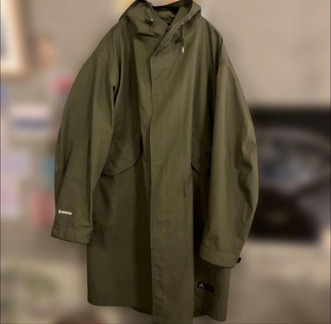 palace nanamica gore-tex モッズコート