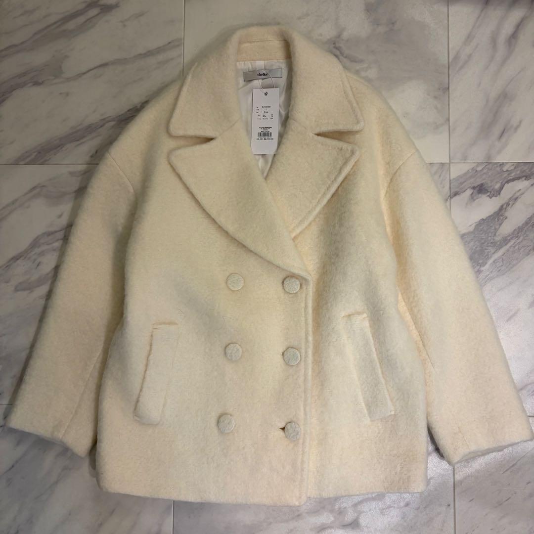 八尋♡シェリエ♡新品タグ付Handmadestitchwooljacket