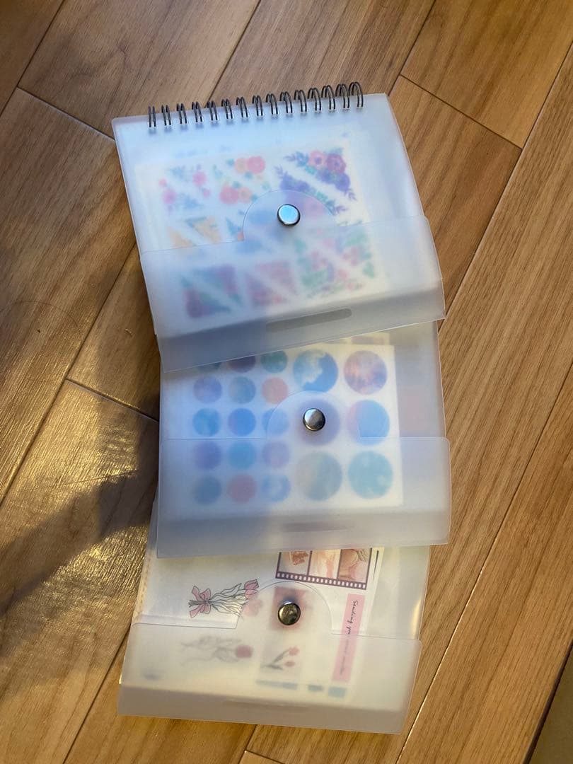 コラージュ　マスキングテープ　海外　フレークシール　　素材　シールまとめ売り