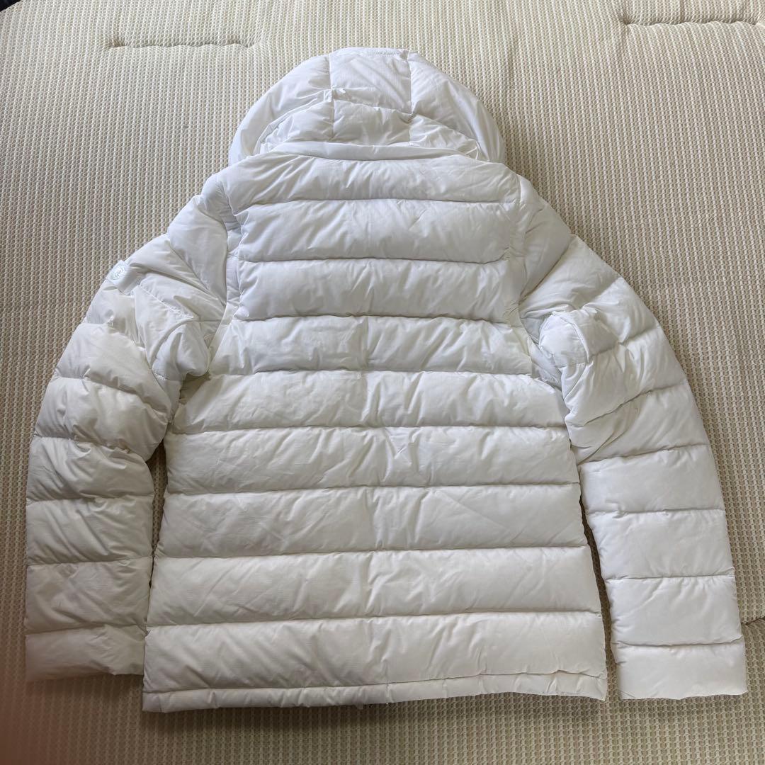 新品級　パーリーゲイツ ダウンジャケット 高級 スーパーホワイト Lサイズ（5）