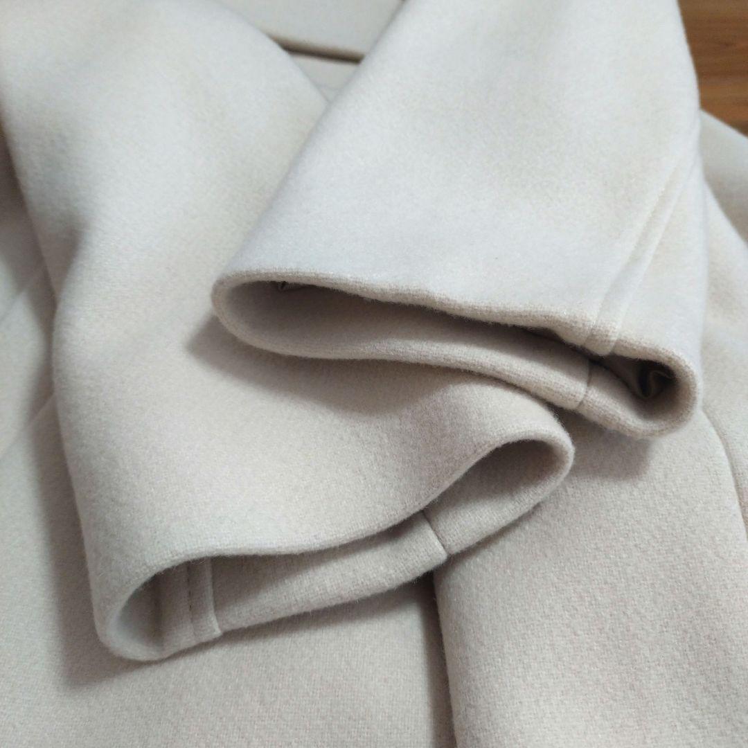 美品 アーバンリサーチ カシミヤウールコクーンコート ライトベージュ