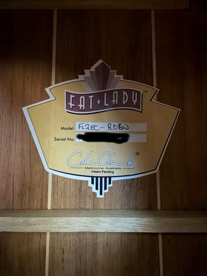 ギター UIUI ColeClark FL2EC RDBW FatLady2