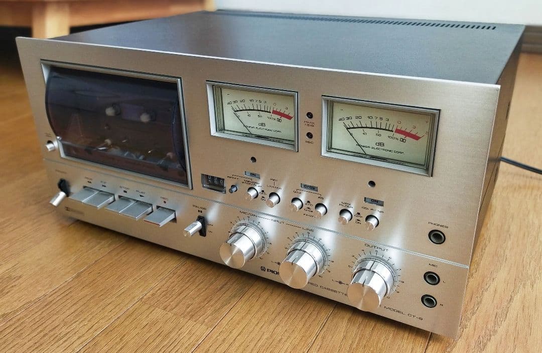 【レア】PIONEER CT-9 カセットデッキプレーヤー
