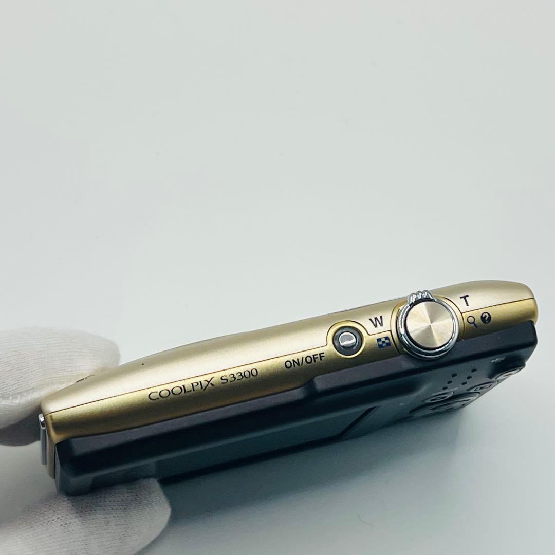 Nikon COOLPIX S3300ゴールド 本体のみ