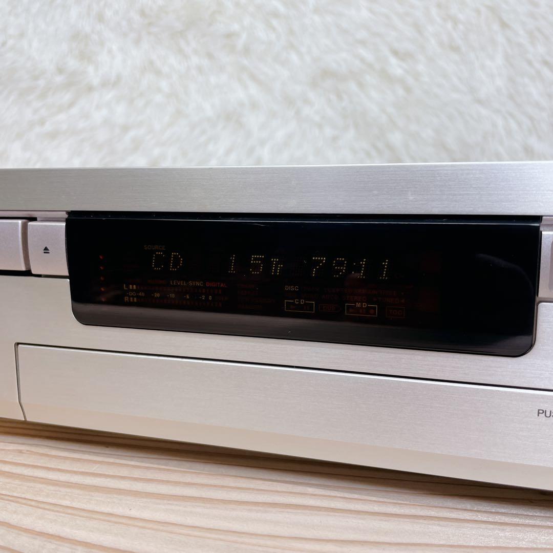 ONKYO FR-435 CD/MDプレイヤー 音出し確認済み