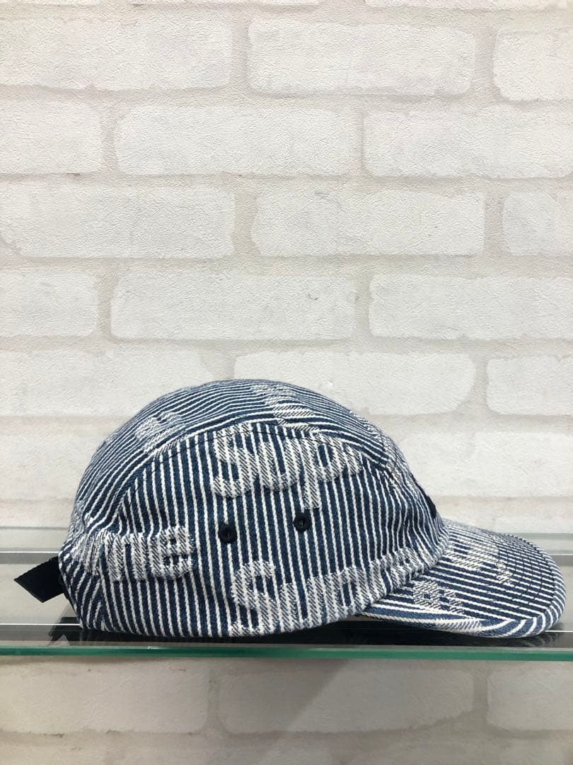 帽子 YOU Stripe Denim Camp Cap 24ss