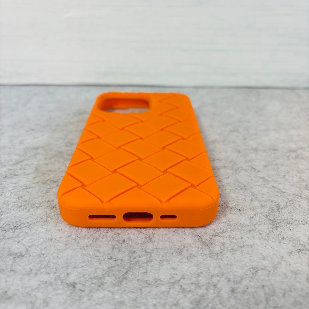 新品 ボッテガヴェネタ iPhone ケース オレンジ