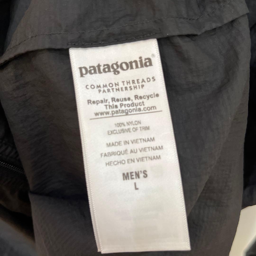 patagonia フーディニジャケット L 黒