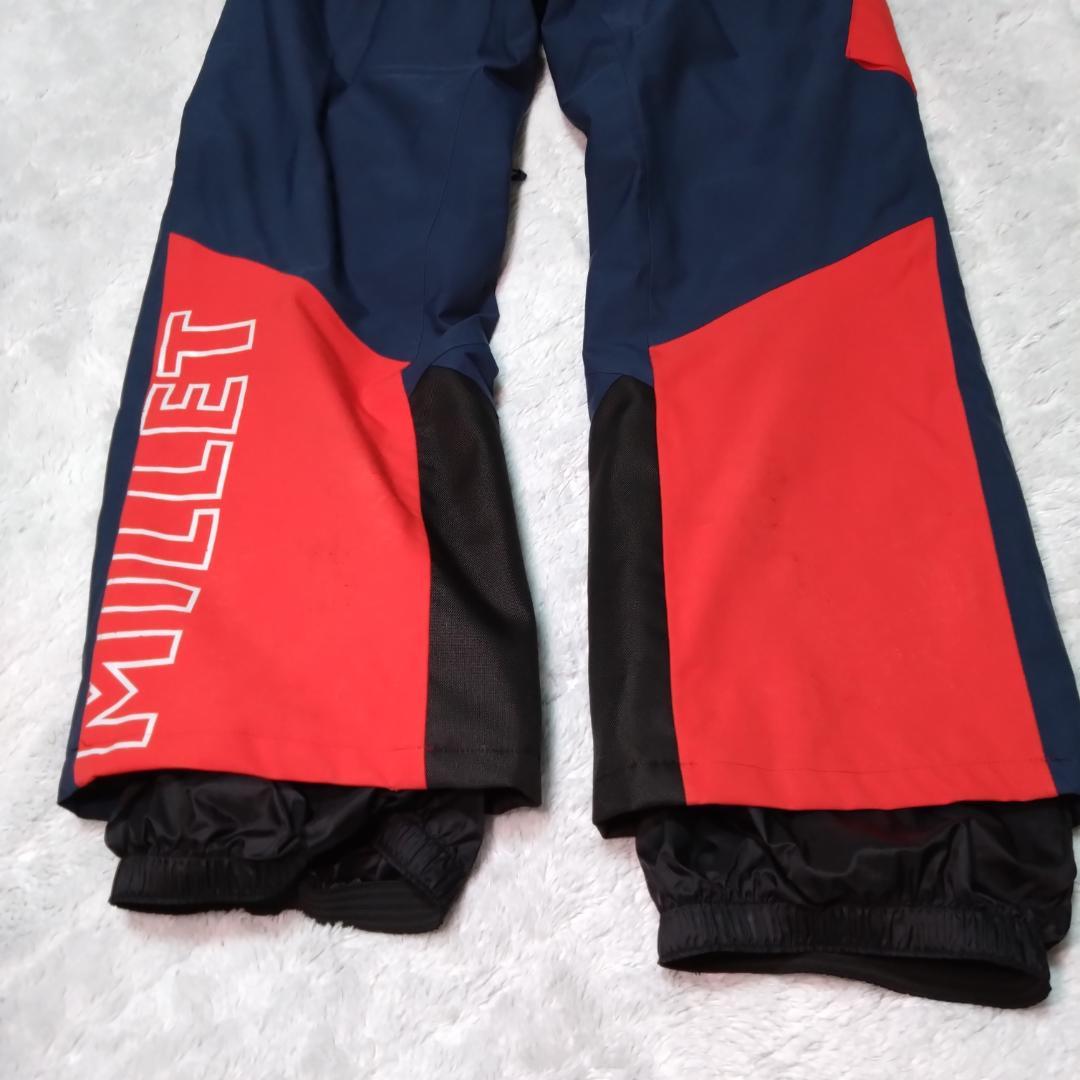 ミレー　MILLET　スキーウェアＭ　サスペンダー　デカロゴ　MIV9222