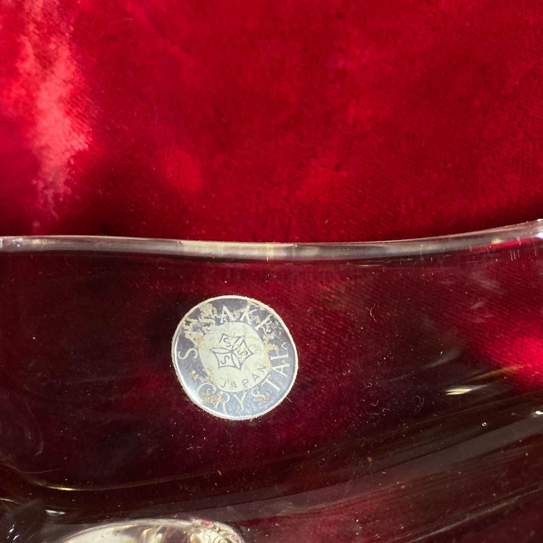 ササキクリスタル　小物入れ