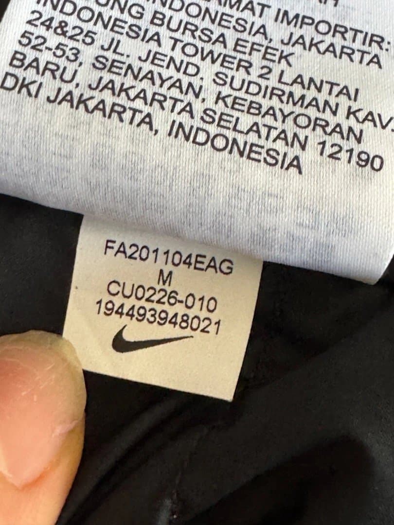 Nike ブラック ダウンジャケット Mサイズ