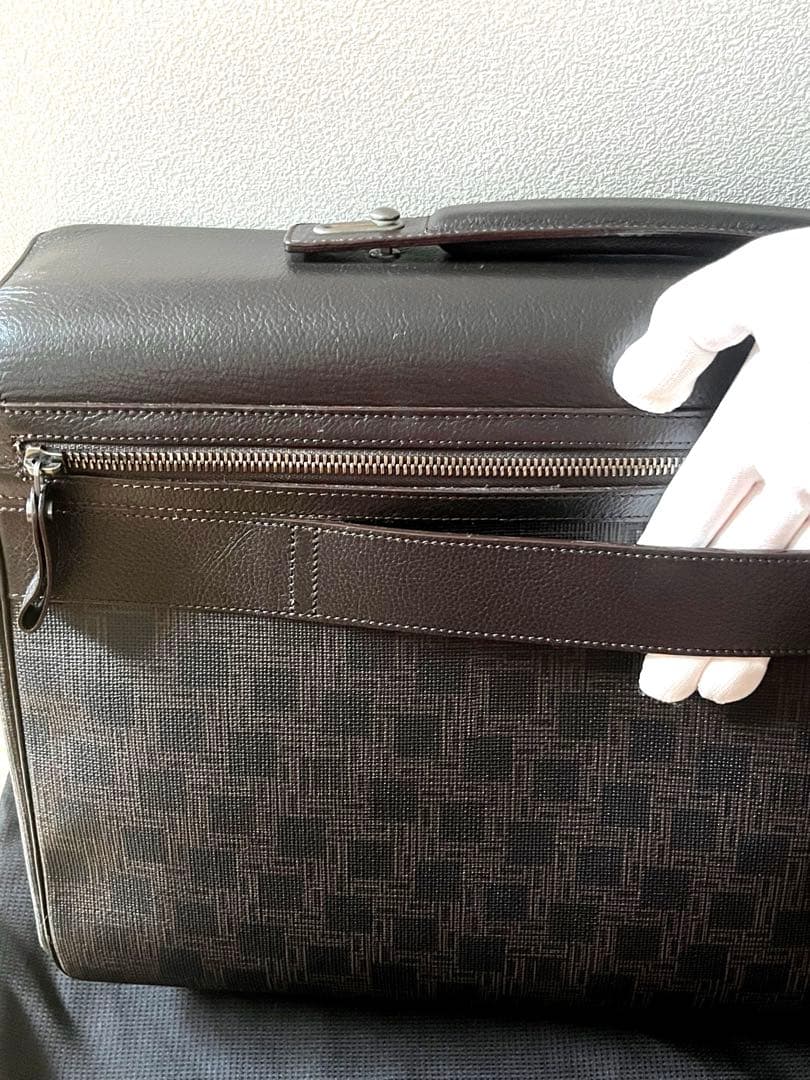 ⭐️新品タグ⭐ダンヒルブラウンクラッチバッグ&セカンドバッグ ダイヤル式ロック付き