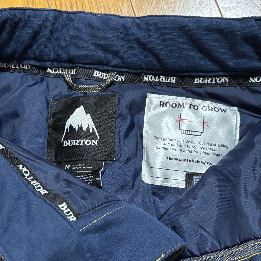 BURTON スノーボードウェア パンツ キッズ140cm デニム風