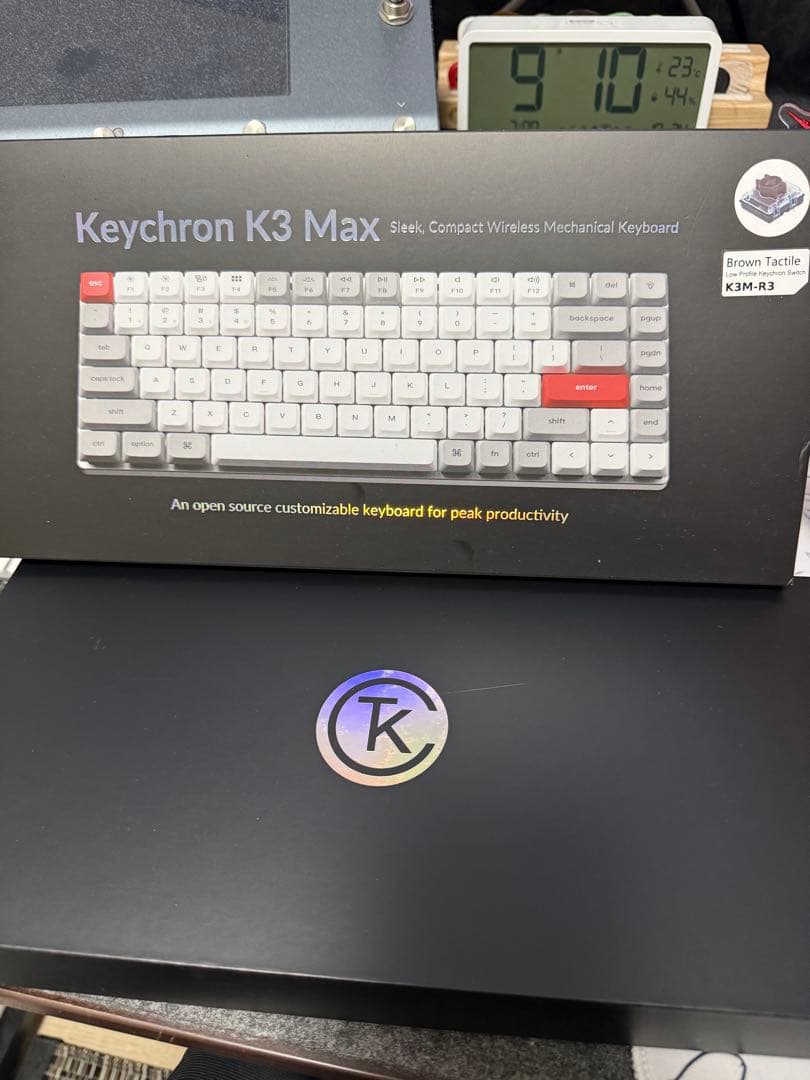 Keychron K3 Max ワイヤレスキーボード 茶軸