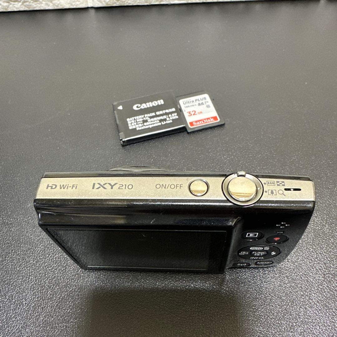 キャノンCanon DIGITAL 210 動作確認済　中古良品　SDカード付き