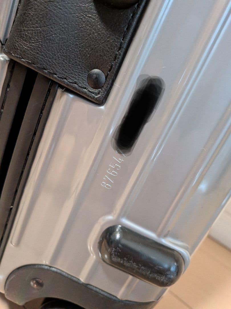 美品！RIMOWA リモワ SALSA 876.54 52L 4輪 シルバー