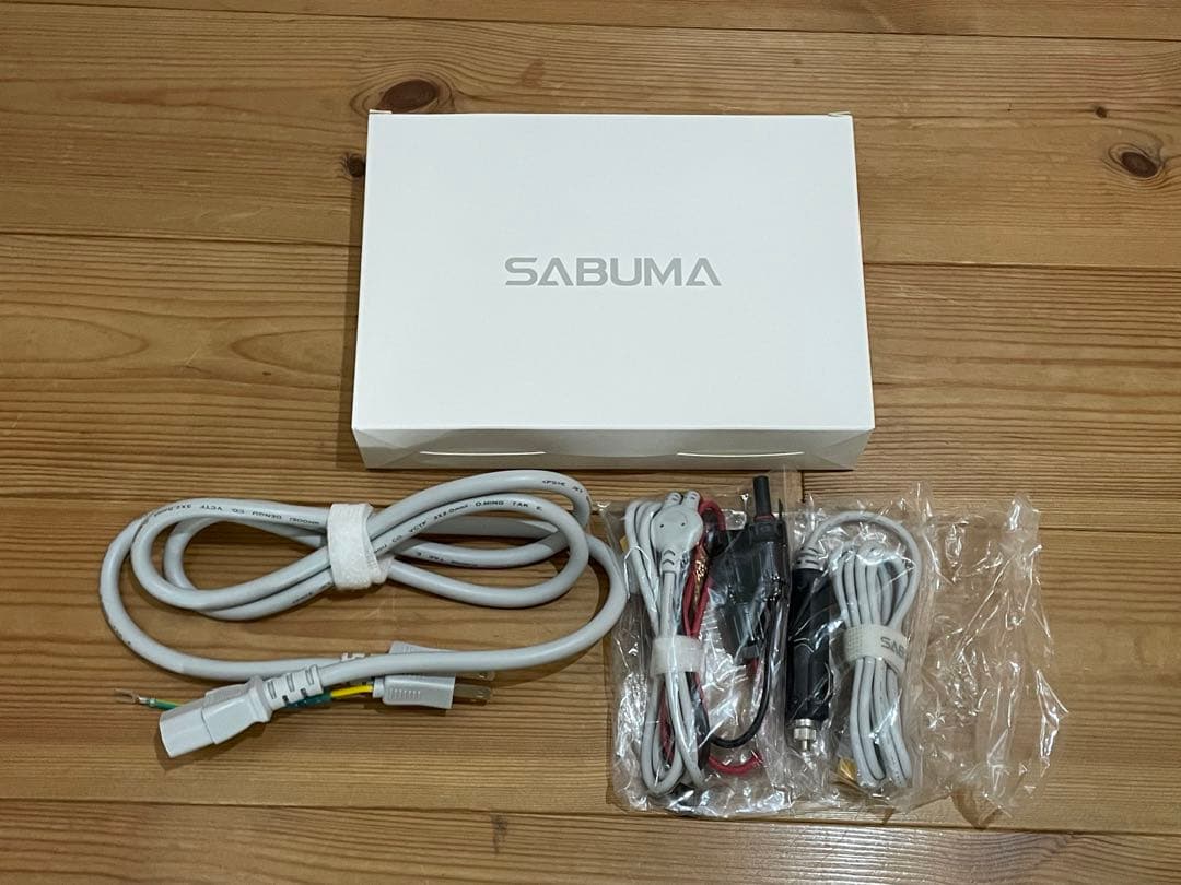 充電3回 SABUMA ポータブル電源 S600（SB-S0600）557Wh