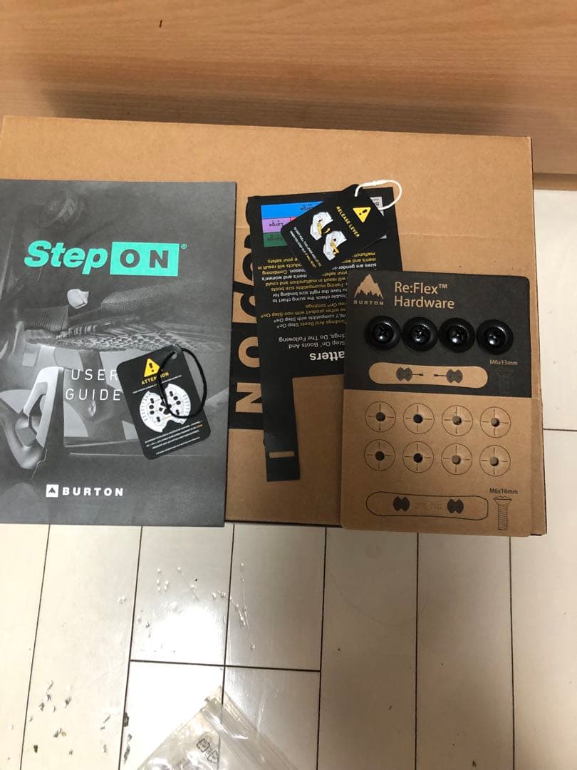 Burton genesis step on sサイズ　バインディング