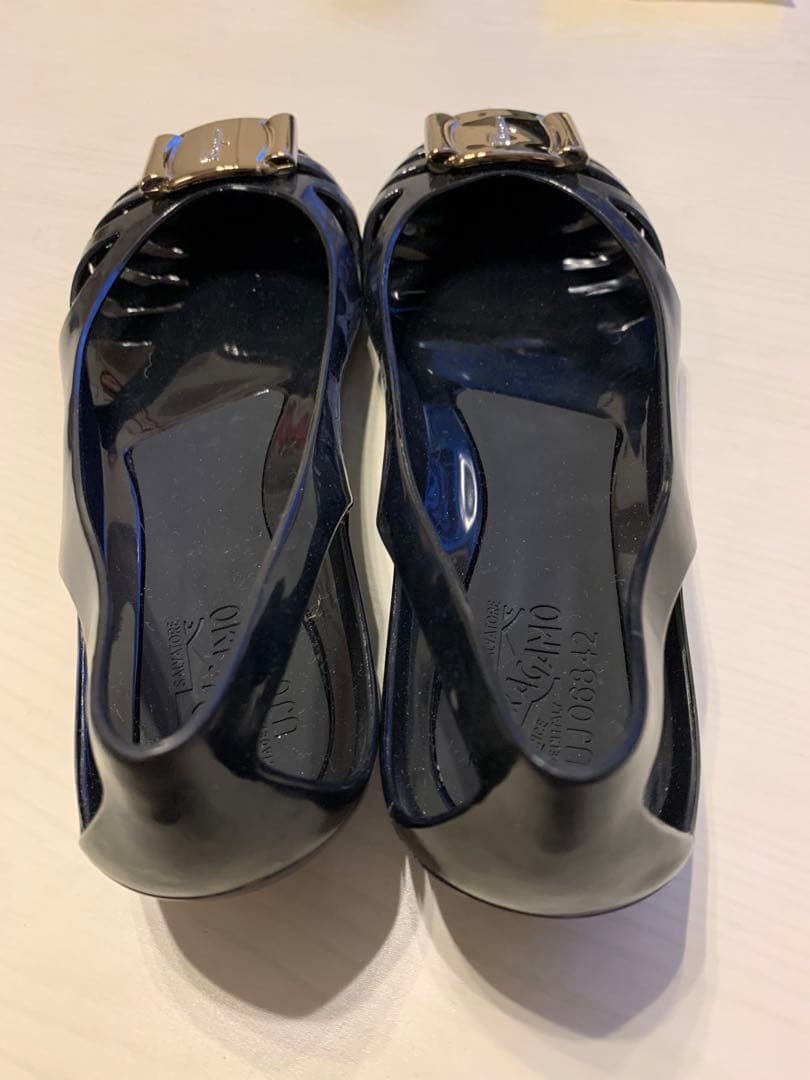 ニム　‼️ フェラガモ ラバーシューズ 10 ２点おまとめ