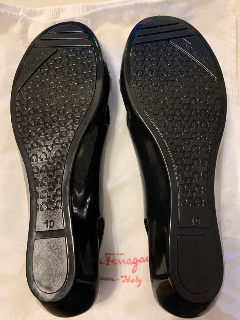 ニム　‼️ フェラガモ ラバーシューズ 10 ２点おまとめ