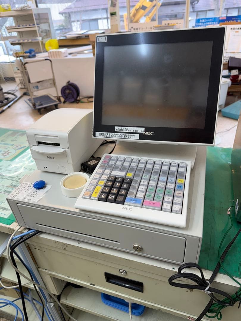 NEC レジ！2台まとめ売り！格安にて！