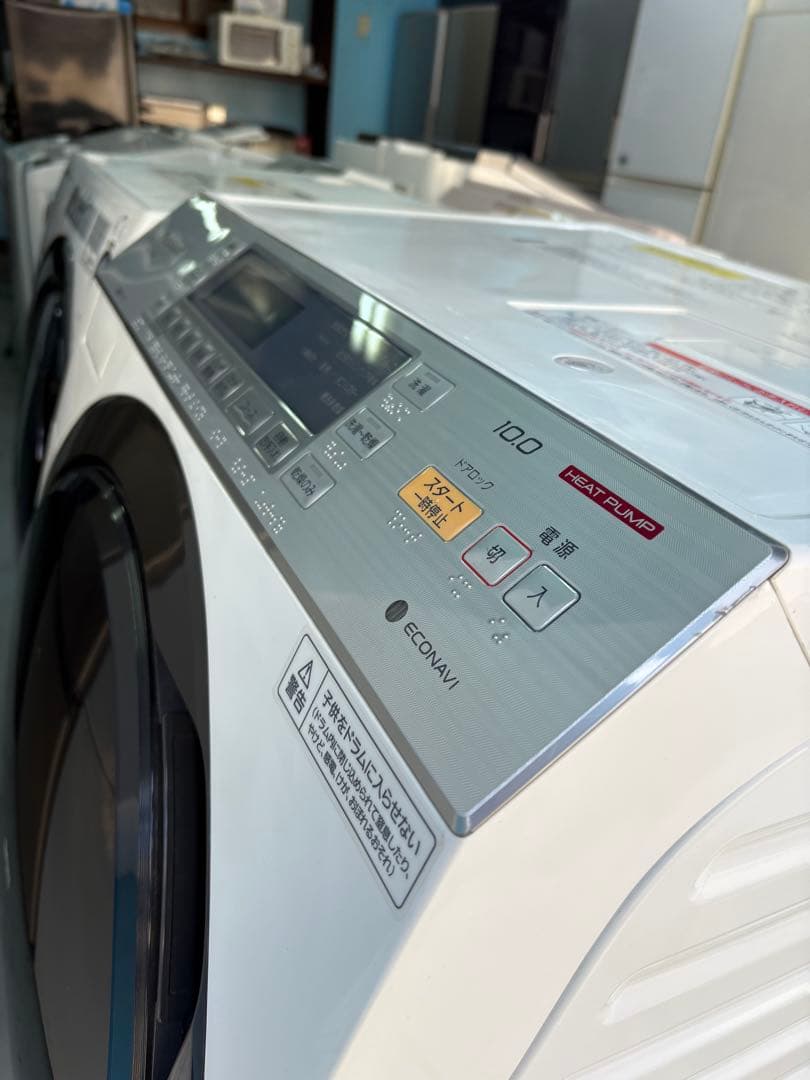 Panasonic ドラム式洗濯機 本体 ホワイト2017