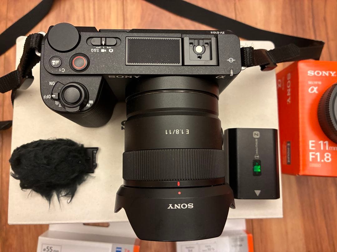icemanSony ZV-E10ii&SONY SEL11F18レンズ