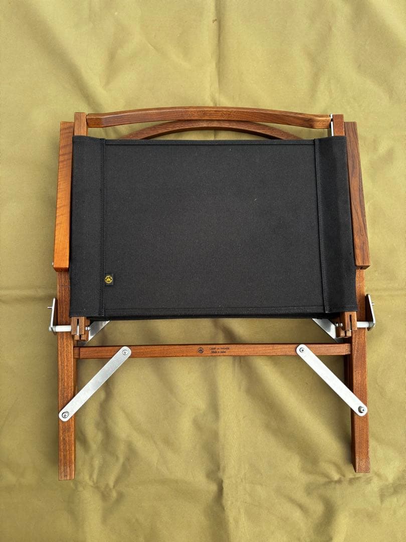 コンダクターズチェア（黒） キャンプオンパレード