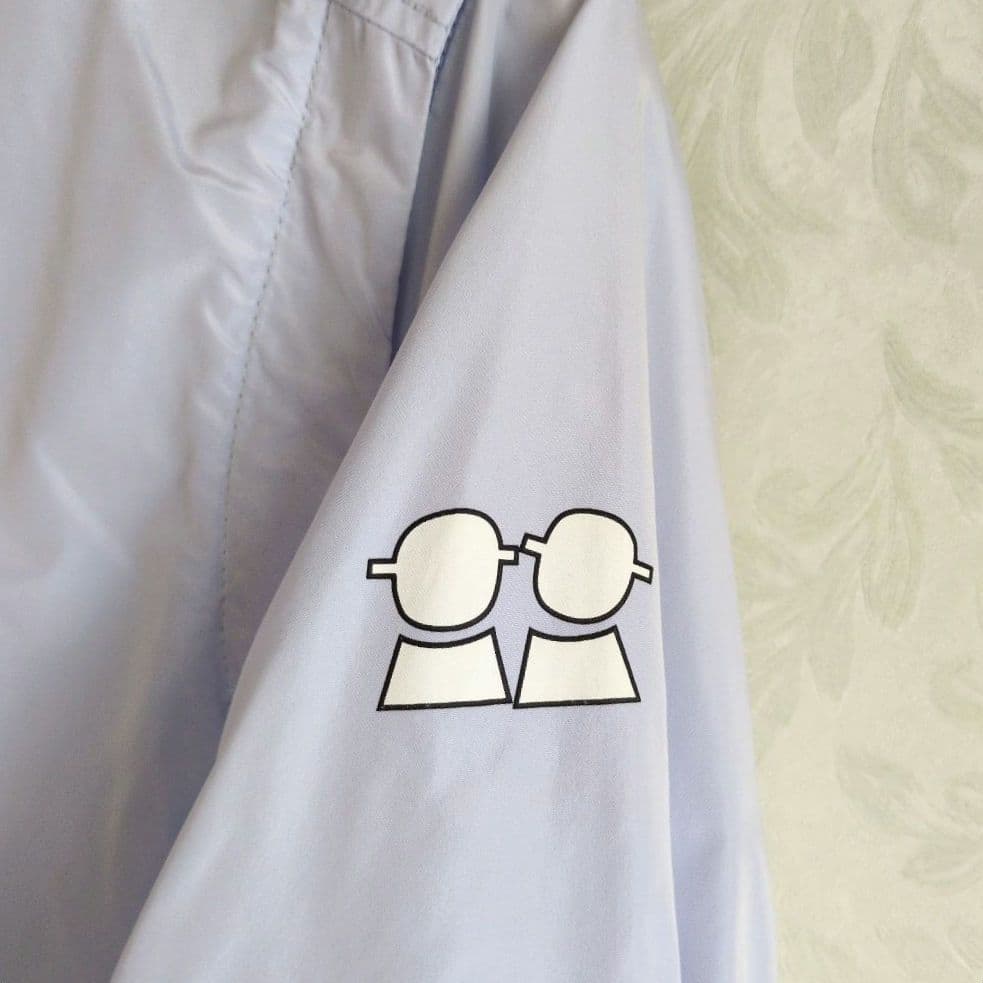 PICONE ピッコーネ 淡いブルー　撥水ジャケット レインウェア Ⅱ