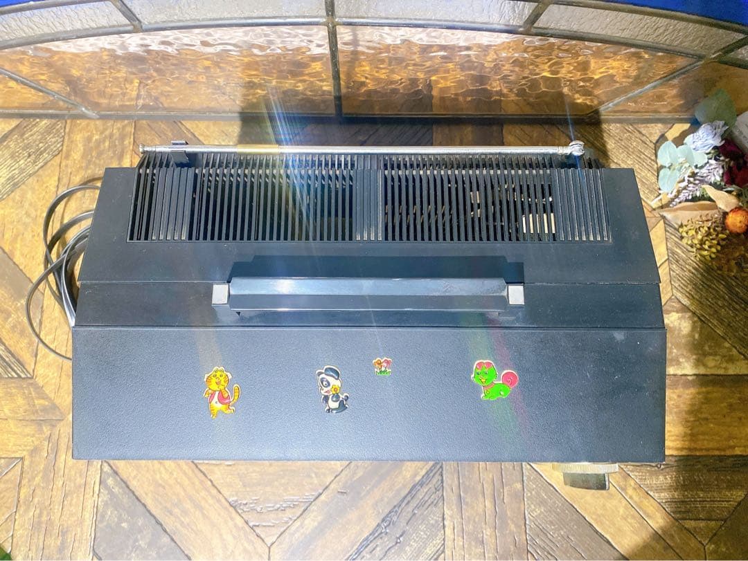 三菱 テレビ 12P3100U 当時物 インテリア昭和レトロ アンティーク