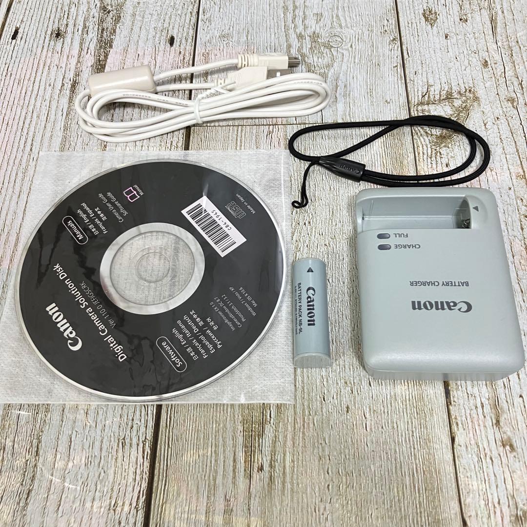 Canon IXY3 ブルー コンパクトデジタルカメラ 充電器 デジカメ 付属品