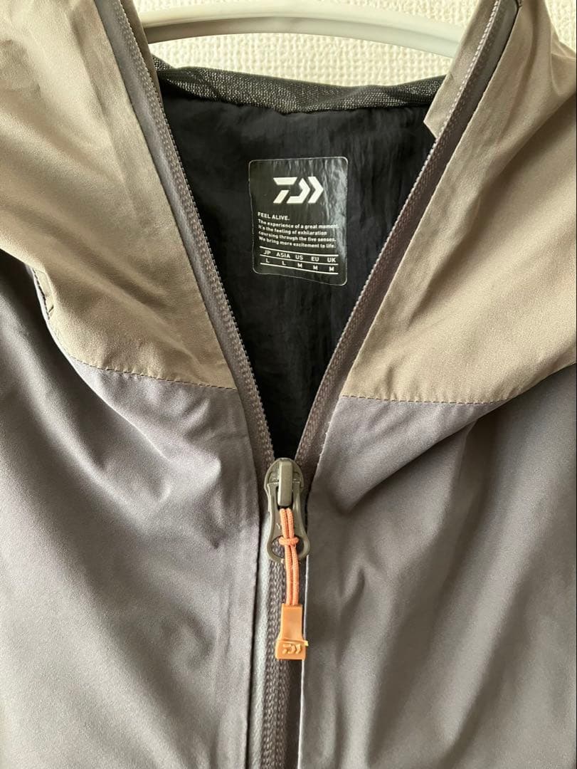 DAIWA ダイワ コーデュラショートレインジャケット ブラウン L