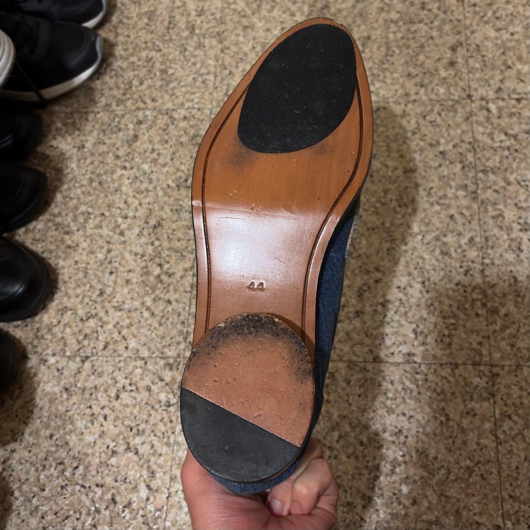 靴 MASU MOON DENIM LOAFER