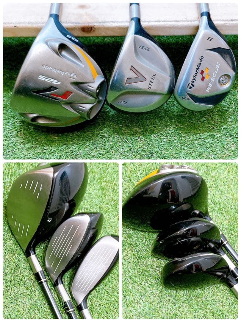M9.テーラーメイド　フォーティーン　初心者オススメ　ゴルフクラブ　メンズセット