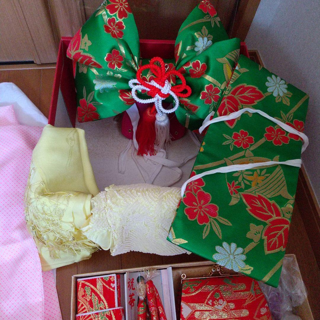 七五三 着物と小物セット 赤