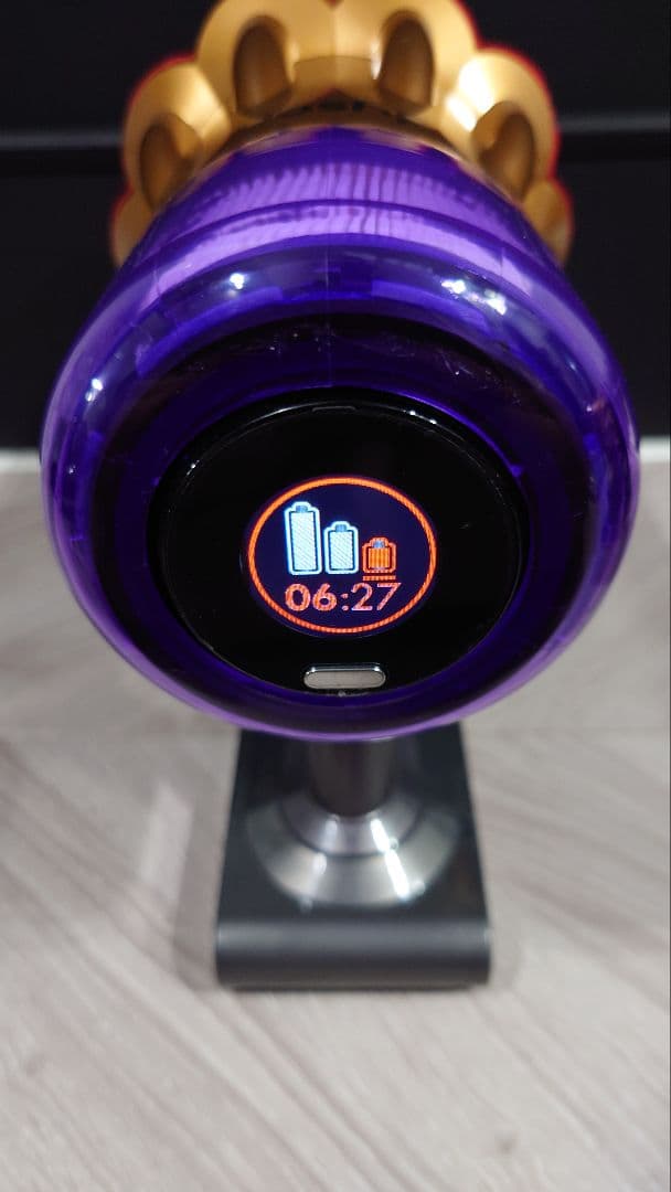 ダイソン dyson デジタルスリム SV18 直販限定フロアドック付 43分