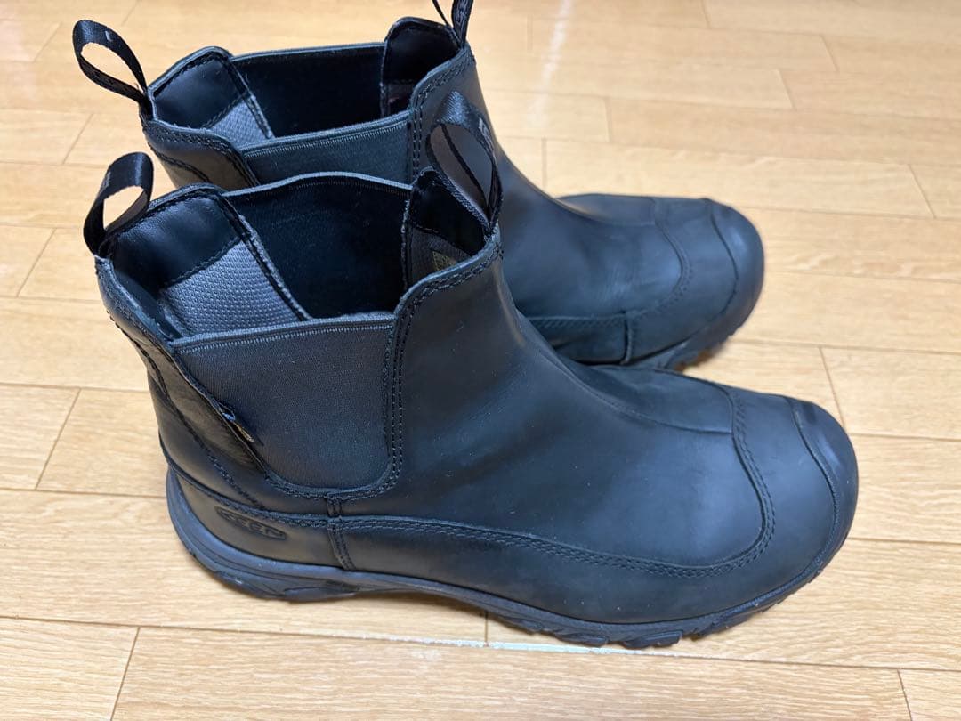 ※sun　KEEN キーン　アンカレッジブーツ　28 ブラック　アウトドア