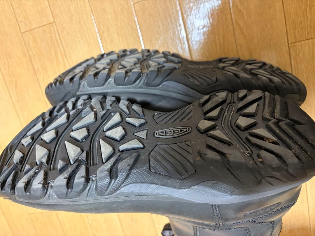 ※sun　KEEN キーン　アンカレッジブーツ　28 ブラック　アウトドア