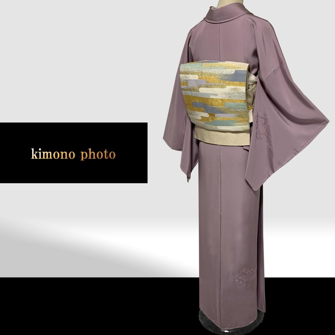 【新品、未使用】正絹【極上逸品】トールサイズ【汕頭刺繡スワトウ】訪問着フルセット