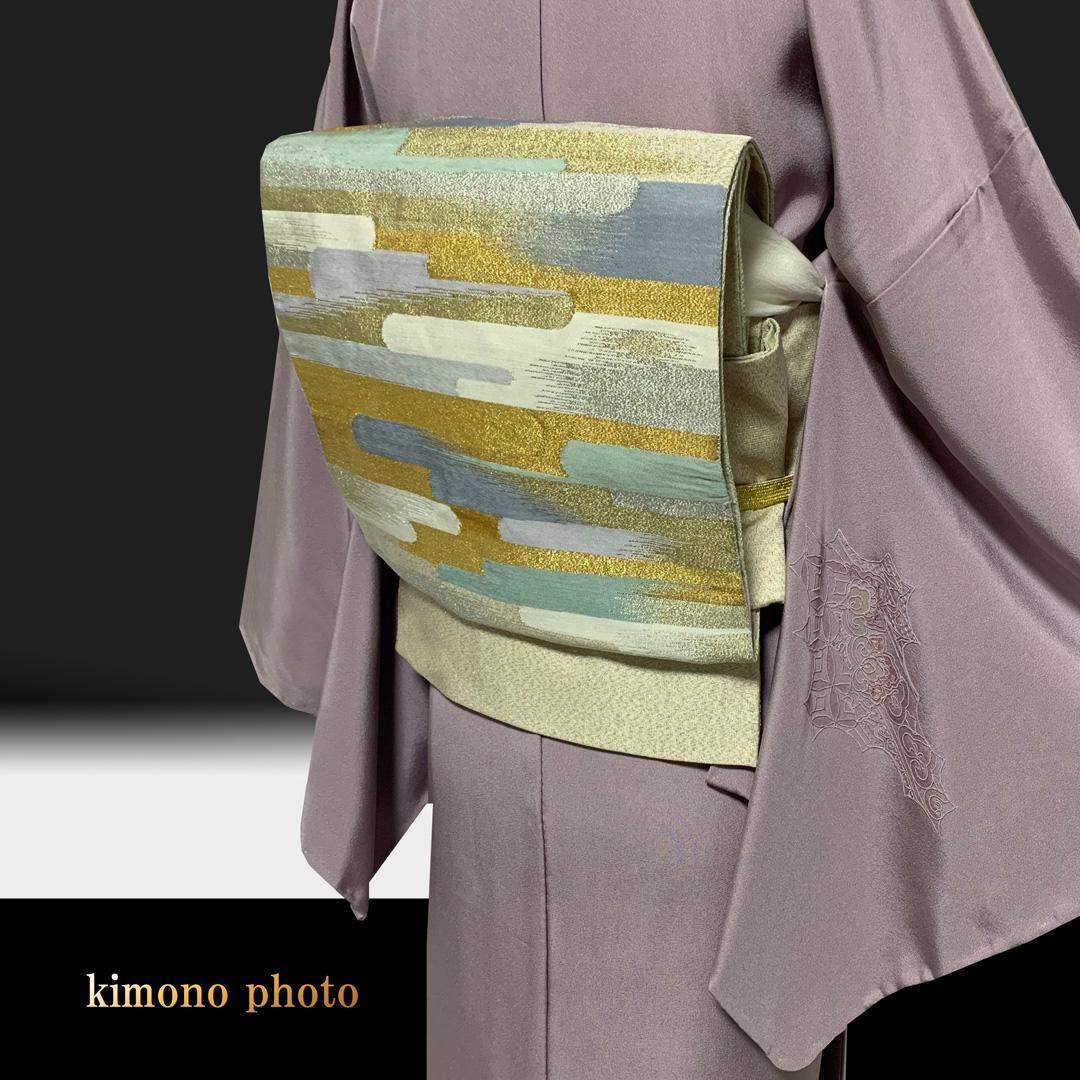 【新品、未使用】正絹【極上逸品】トールサイズ【汕頭刺繡スワトウ】訪問着フルセット