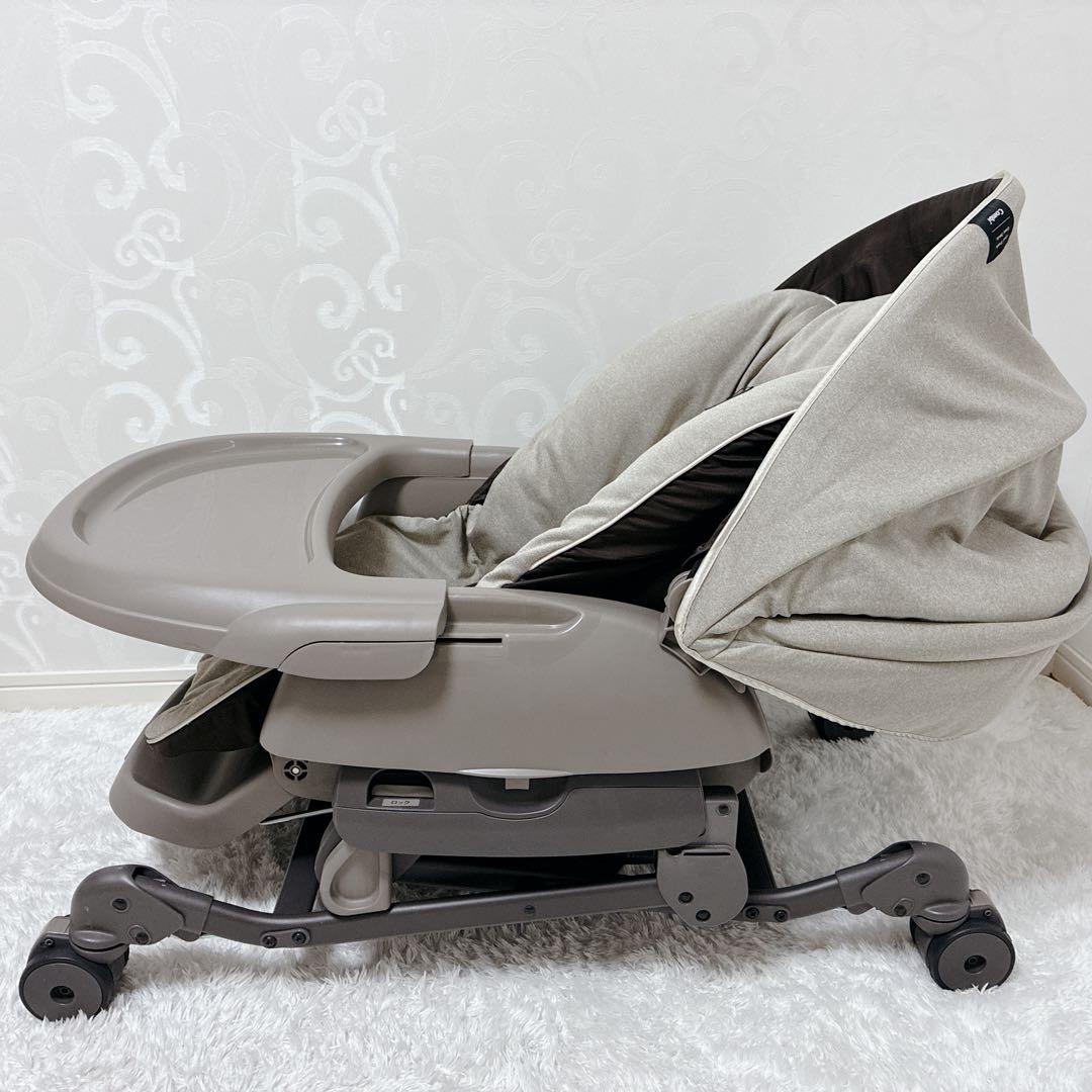 【美品】コンビ ネムリラ AT BEDi 電動 ハイローチェア オートスイング