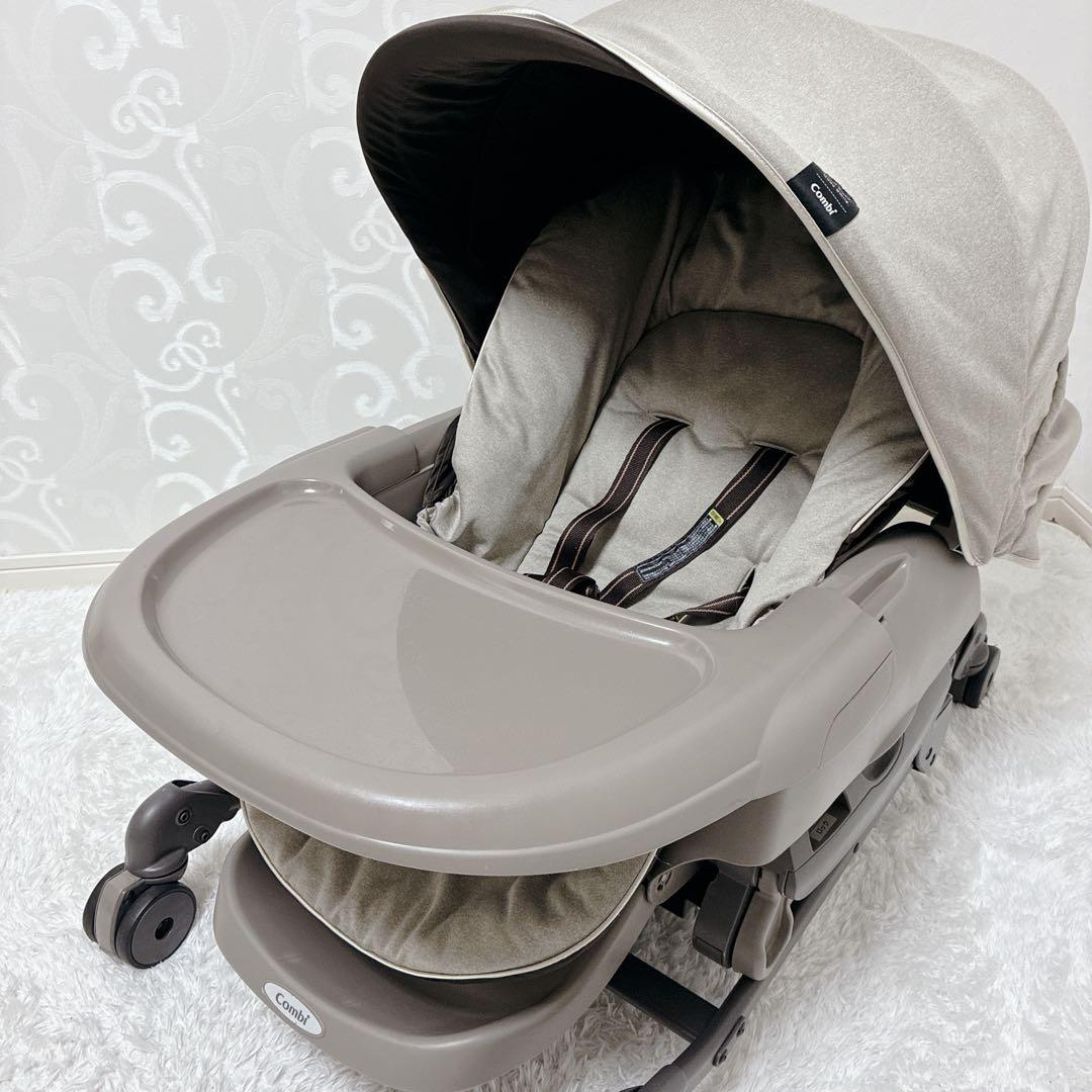 【美品】コンビ ネムリラ AT BEDi 電動 ハイローチェア オートスイング