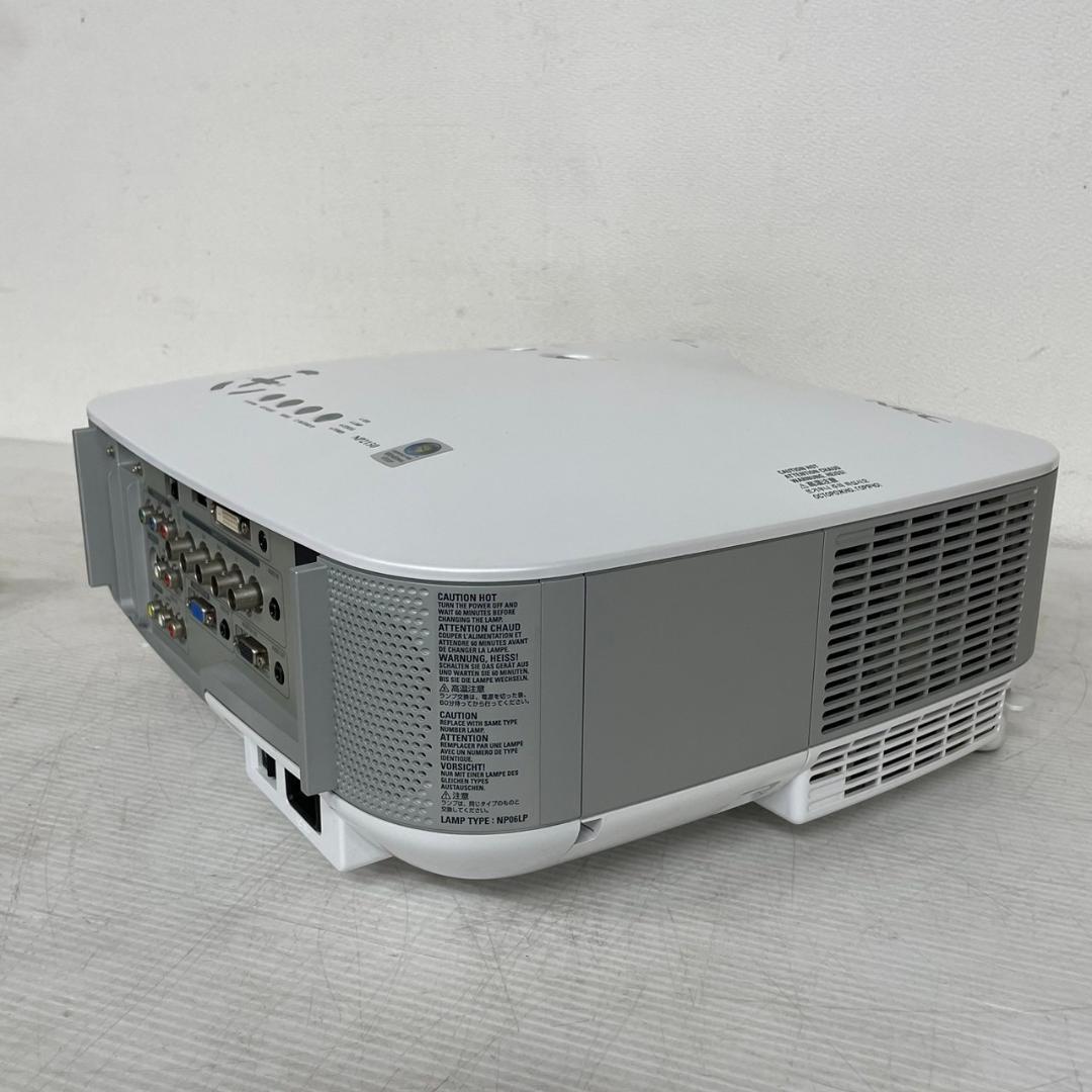 液晶プロジェクター NP2150J 動作品 明るさ4200lm Y0428