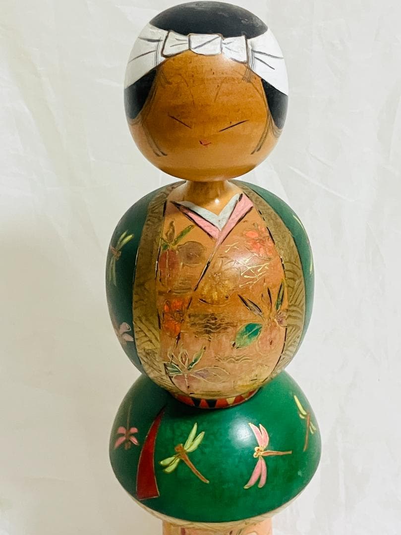 高橋はしめ　阿国歌舞伎　こけし　こけし人形　37センチ